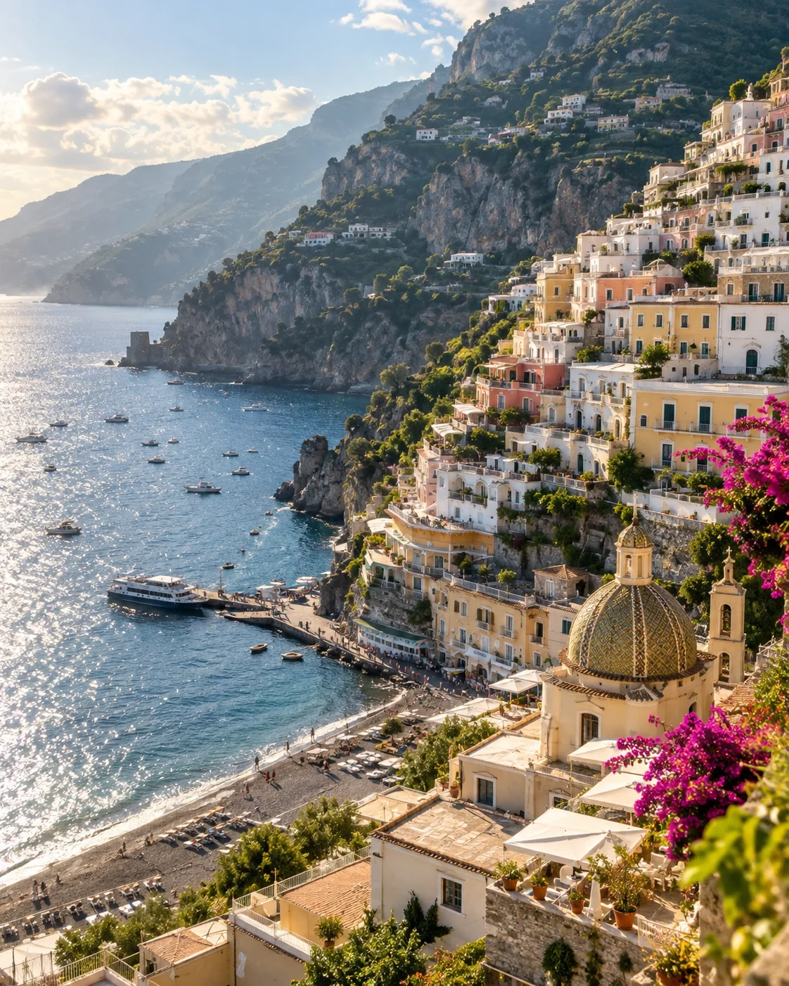 Coastal villages on the Italian Riviera
